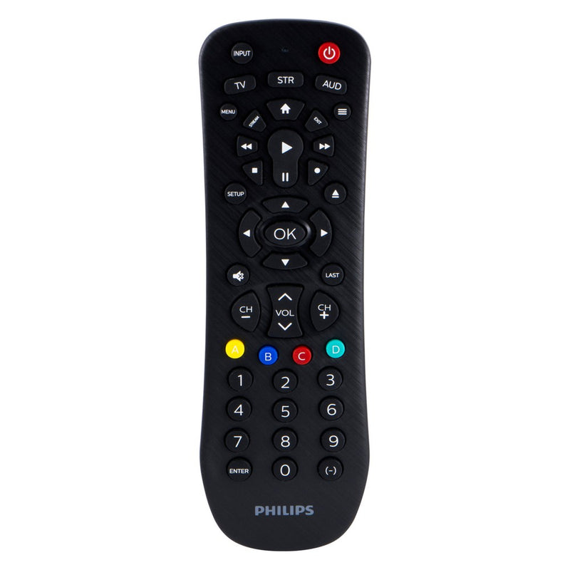Philips 3 Device Universal Remote Control - Brushed Black