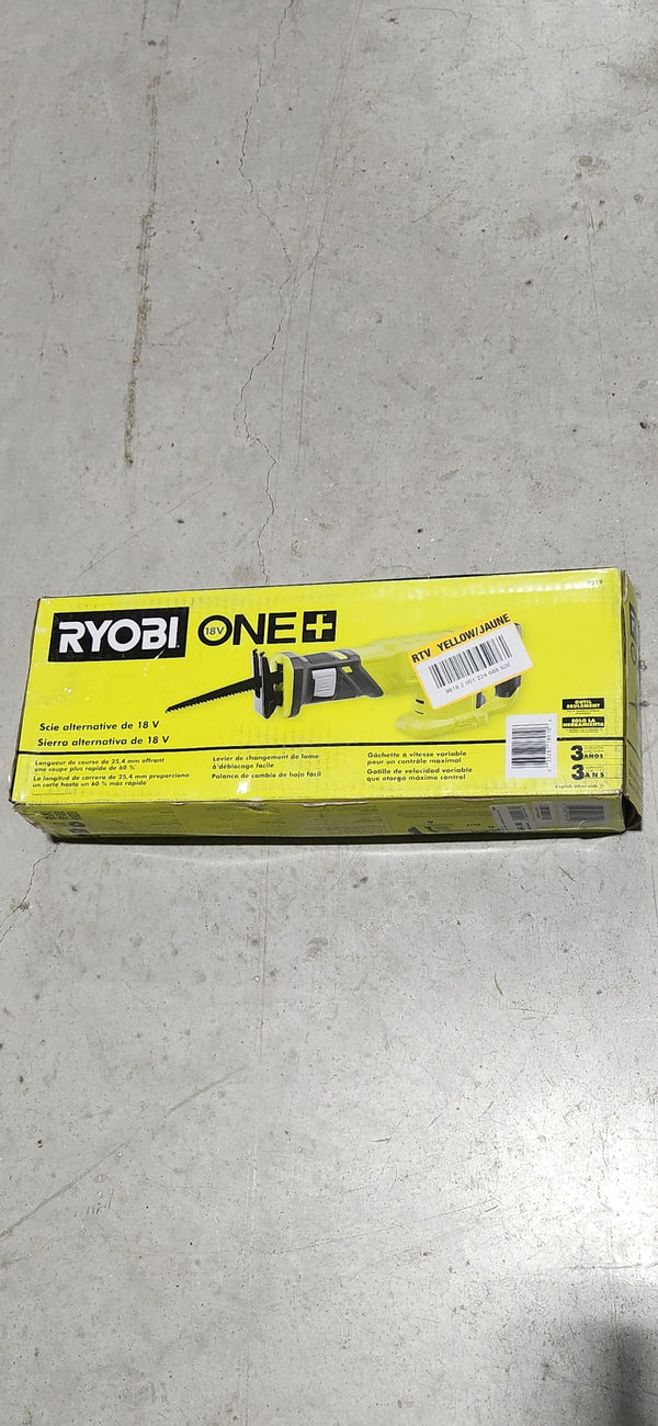 RYOBI 18V ONE+ RECIPROCATING SAW tool only