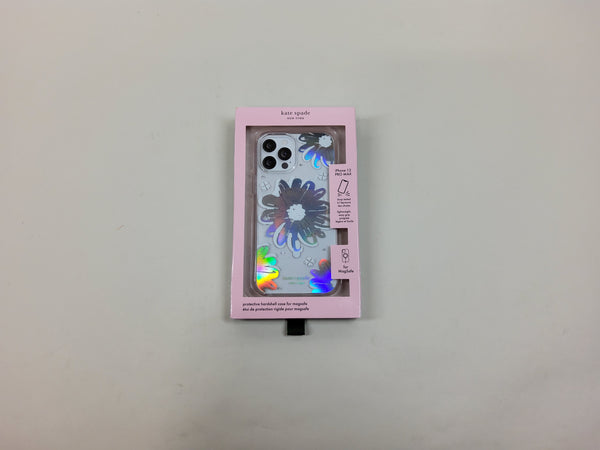 Kate Spade New York iPhone 12 Pro Max Protective Hardshell with MagSafe - Daisy Iridescent