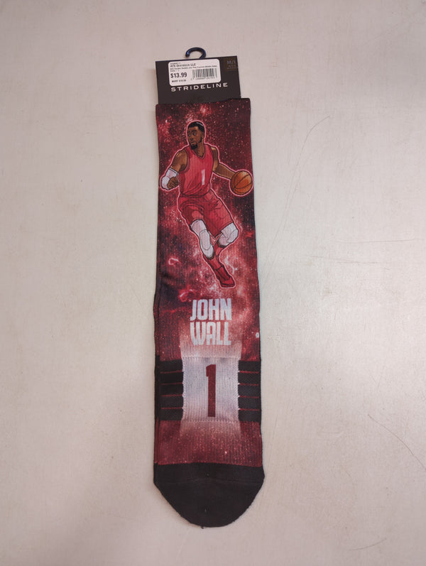 NBA Houston Rockets John Wall Premium Athletic Galaxy Socks - L