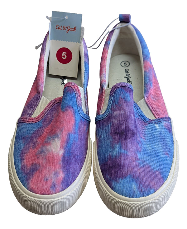 Girls' Neva Tie-Dye Slip-On Sneakers - Cat & Jack 5