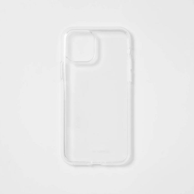 Heyday Apple iPhone 11 Pro Phone Case - Clear Hard Shell with Rubber Bumper