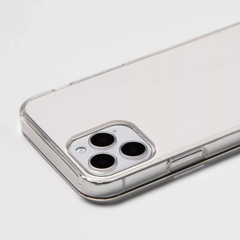 Heyday Apple iPhone 12 & 12 Pro Antimicrobial Protective Case, Clear - Stay Clean and Protected!
