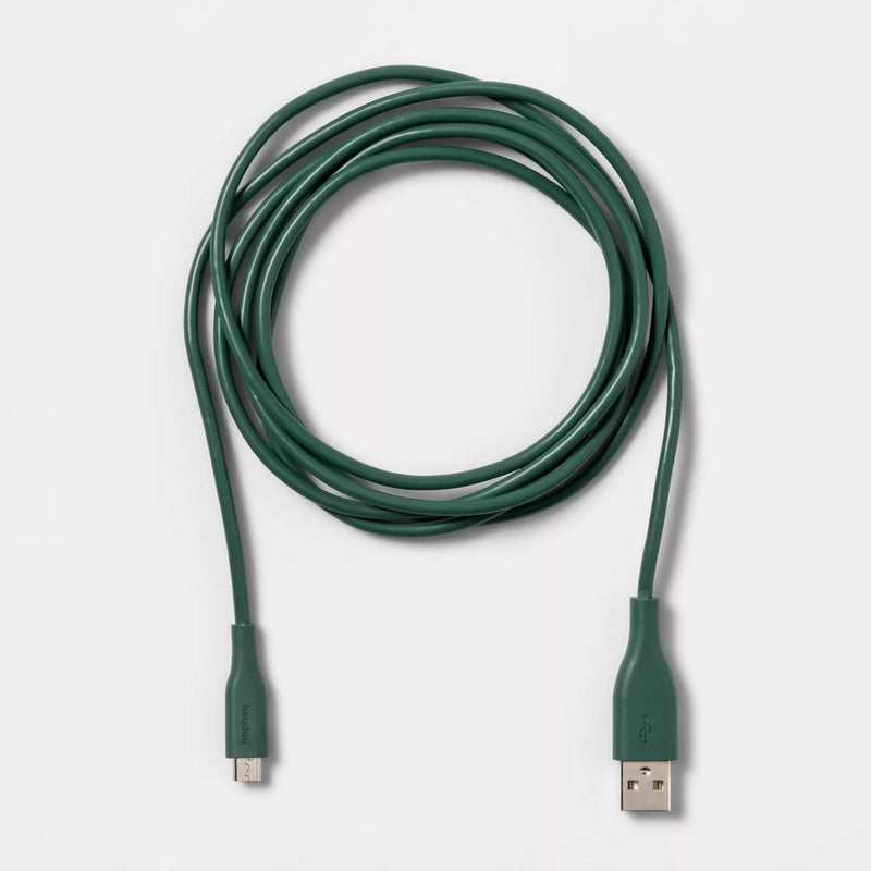 Heyday 6' USB-A Mirco Cable - Evergreen