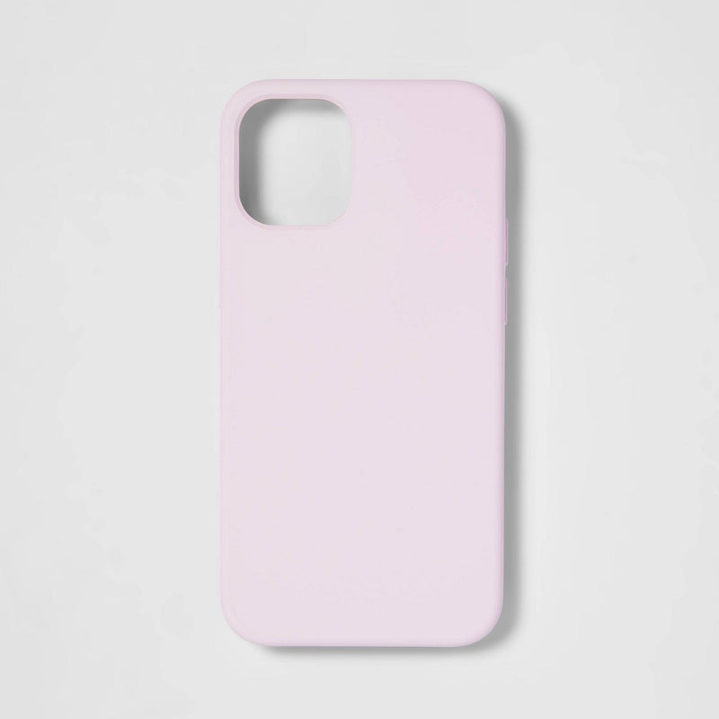 Heyday Apple iPhone 12 mini Silicone Phone Case - Pink