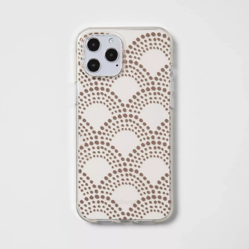 Heyday Apple iPhone 12 Pro Max Case - Scallop Dot