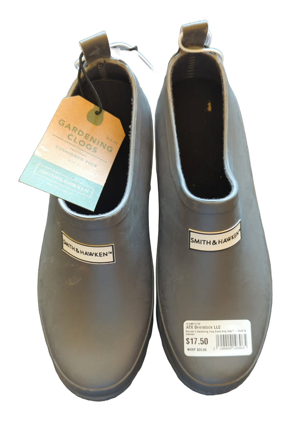 Women's Gardening Clog Boots Gray Size 7 - Smith & Hawken