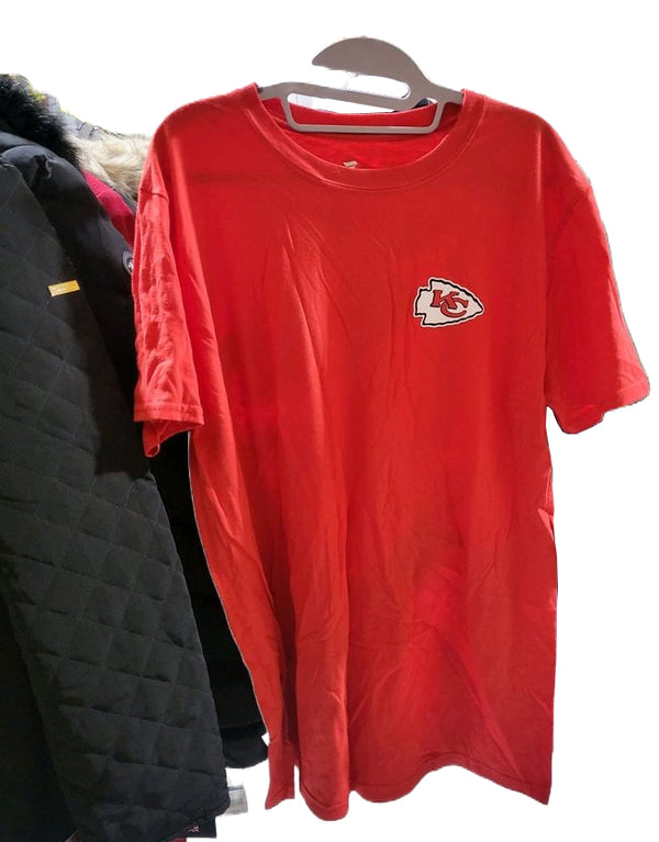 Fanatics #1 Dad Kansas City Chiefs Red T-Shirt - 100% Cotton - Show Your Team Pride!