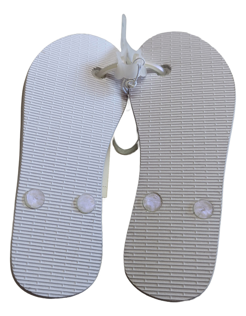 Women's Brynn Flip Flop Sandals - Shade & Shore White 7