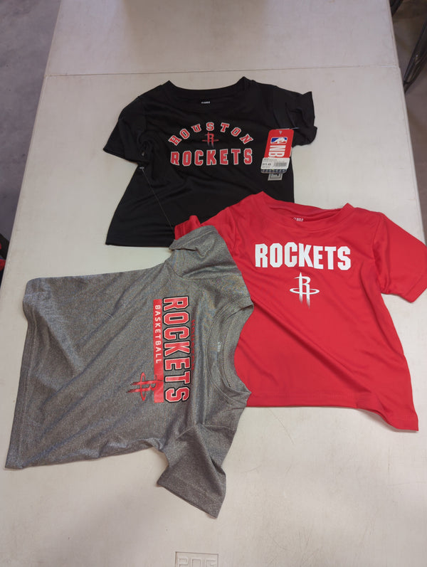 NBA Houston Rockets Toddler Boys' 3pk T-Shirt