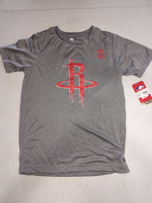 NBA Houston Rockets Boys' Poly T-Shirt - L