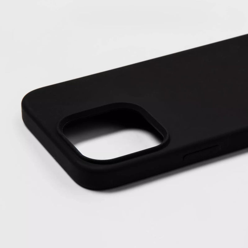 Heyday Apple iPhone 13 Pro Silicone Case - Black