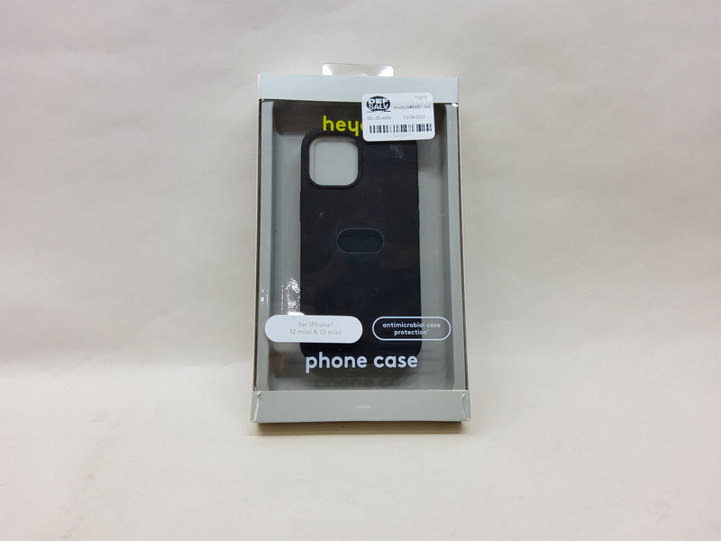 Heyday Apple iPhone 13 mini/iPhone 12 mini Silicone Case - Black Pug