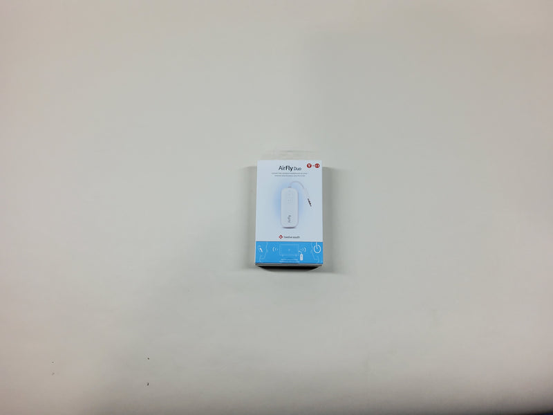 Twelve South - Airfly Duo Airpod Bluetooth Dongle For Air Flights - White