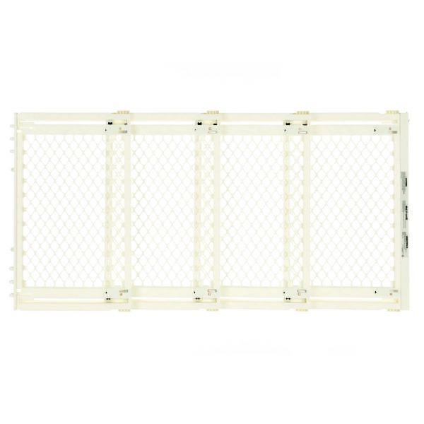 Toddleroo by North States Extra-Wide Sliding Swing Door Baby Gate, 22-62 Wide, Ivory