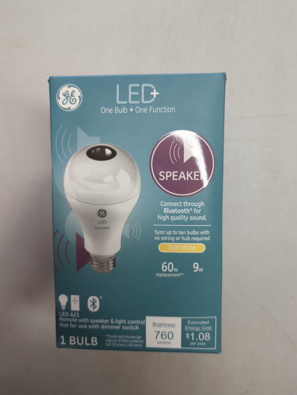 General Electric LED+ Speaker Light Bulb