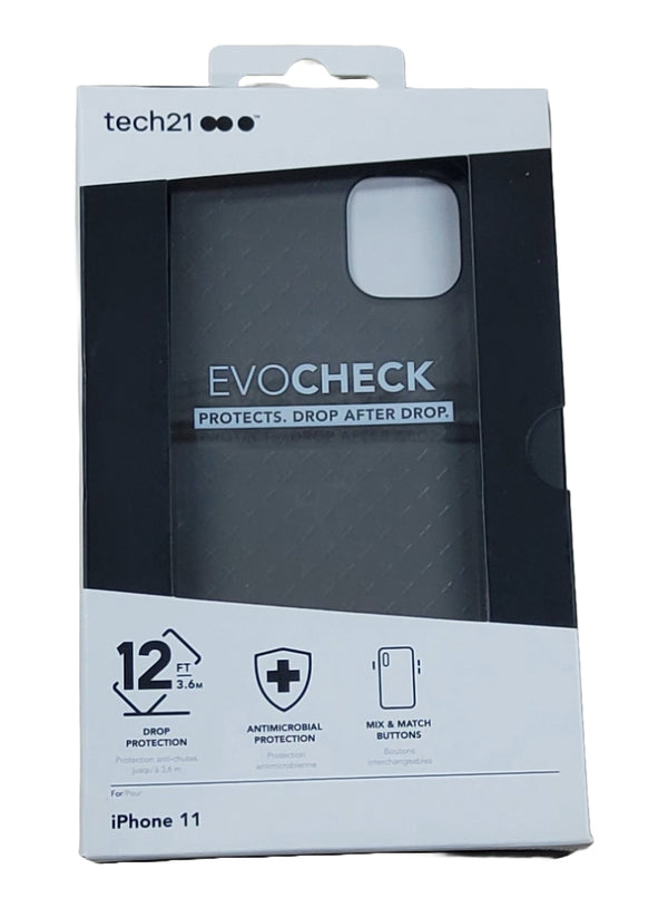 Tech21 Apple iPhone 11/XR Evo Check Case - Smokey/Black