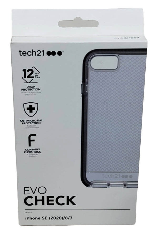 Tech21 Apple iPhone SE (2nd gen)/8/7/6s/6 - Smokey Black