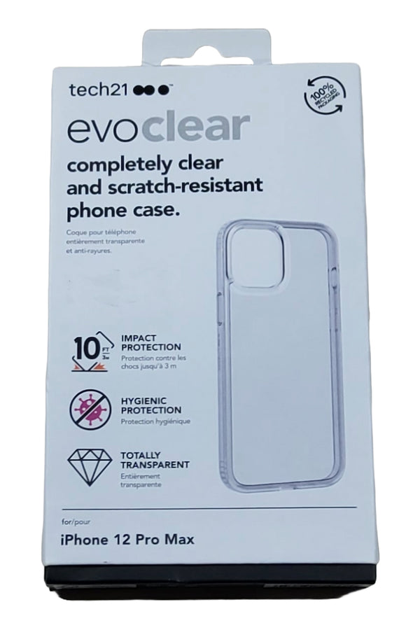 Tech21 Apple iPhone 12 Pro Max Evo Case - Clear
