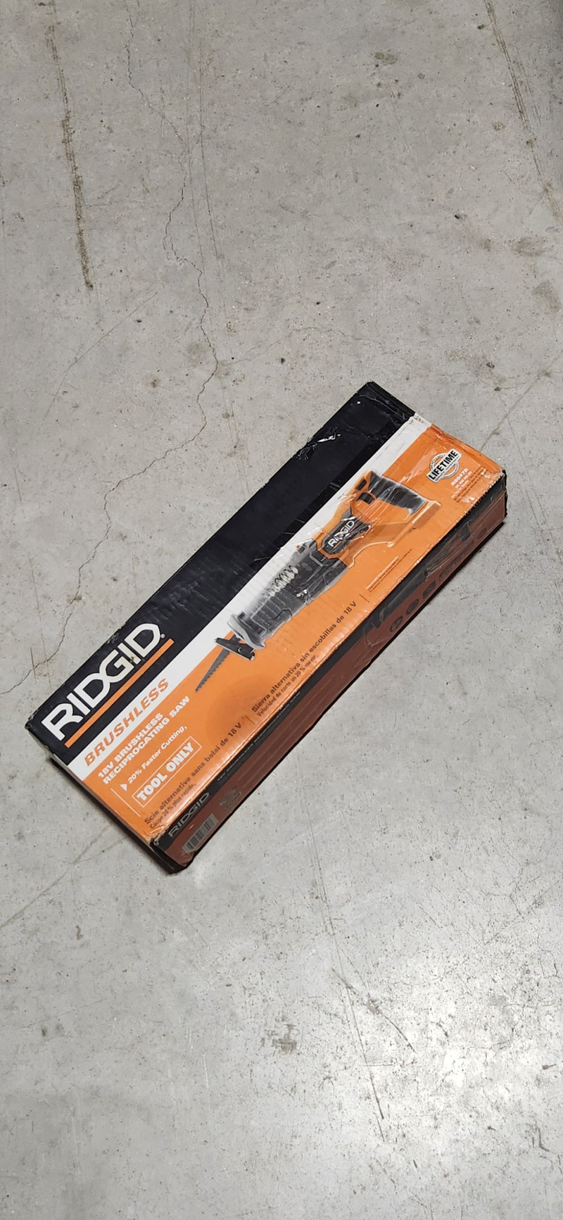 RIDGID 18V Brushless Cordless Reciprocating Saw (Tool Only)