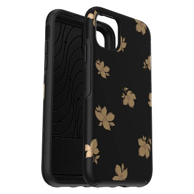 OtterBox Apple iPhone 11/XR  Symmetry Case - Gold Flowers