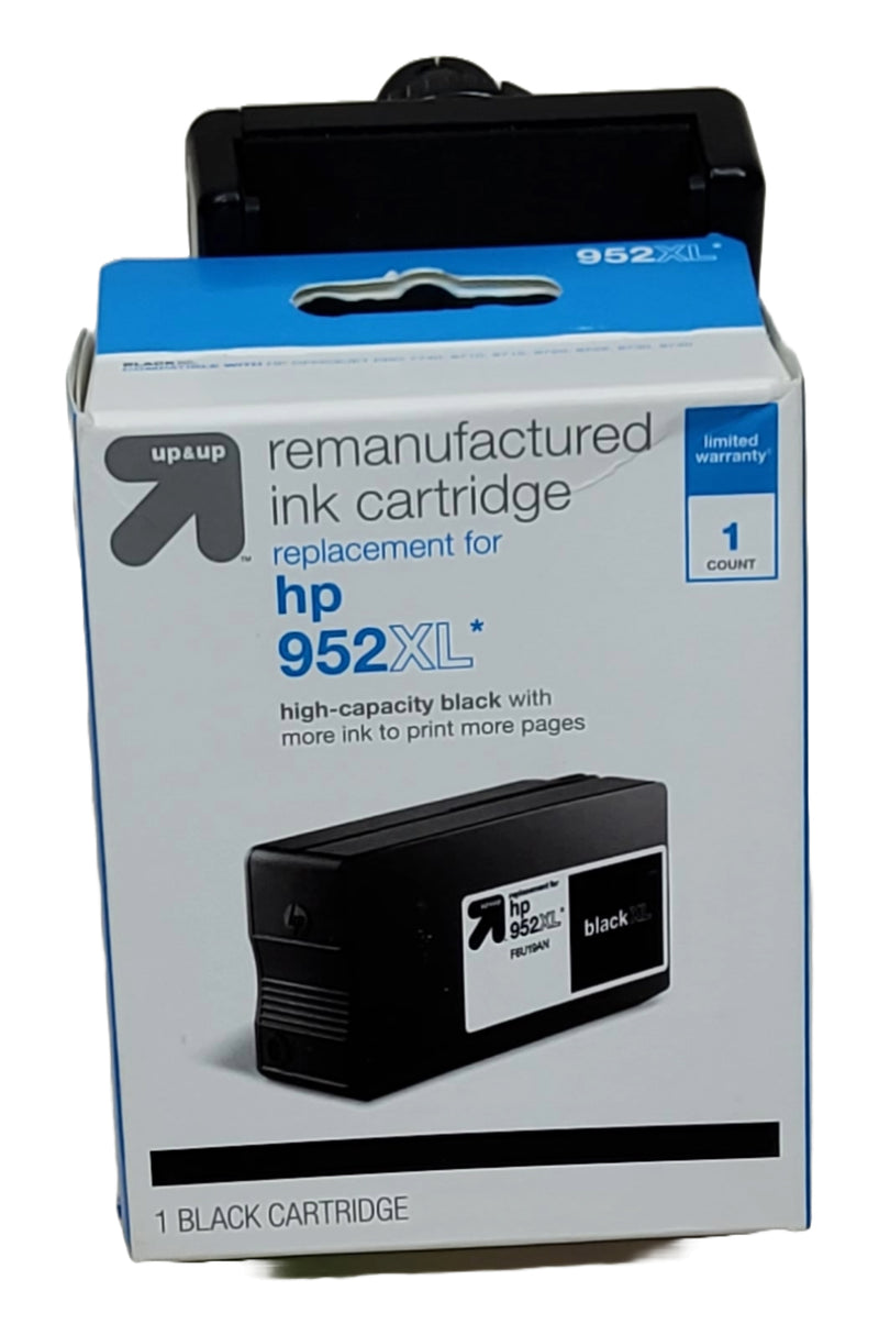 Remanufactured Black XL High Yield Single Ink Cartridge - Compatible with HP 952XL Ink Series Printers - TAR952XLB - up & up