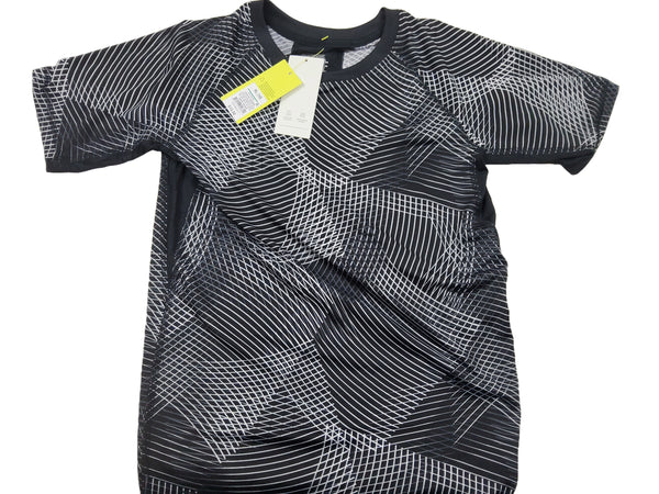 Boys' Fitted T-Shirt - All in Motion Black/Gray XL