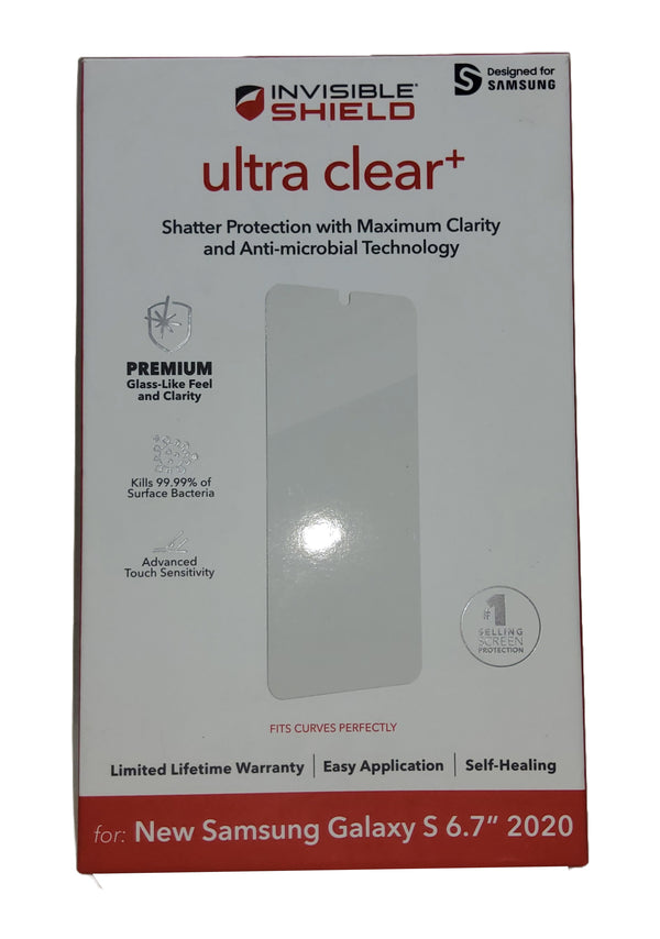 ZAGG Samsung Galaxy S20+ InvisibleShield-FM Ultra Clear Screen Protector