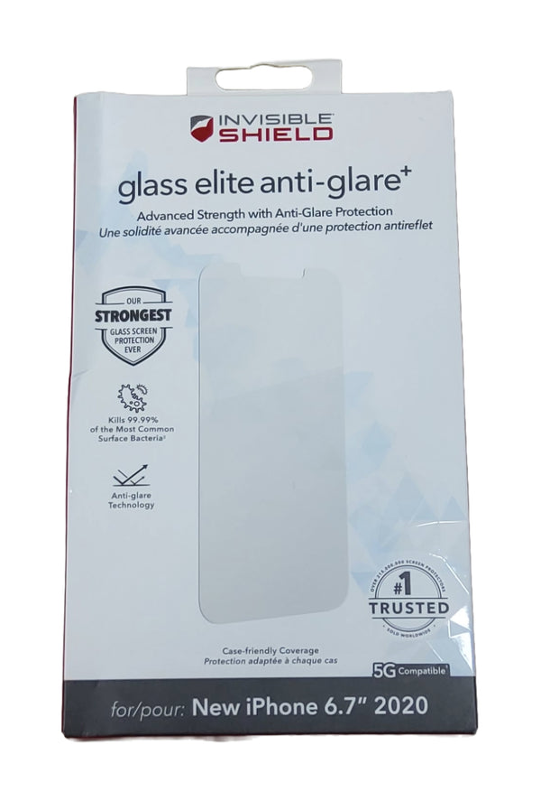 ZAGG Apple iPhone 12 Pro Max InvisibleShield Glass Elite Anti-Glare Screen Protector