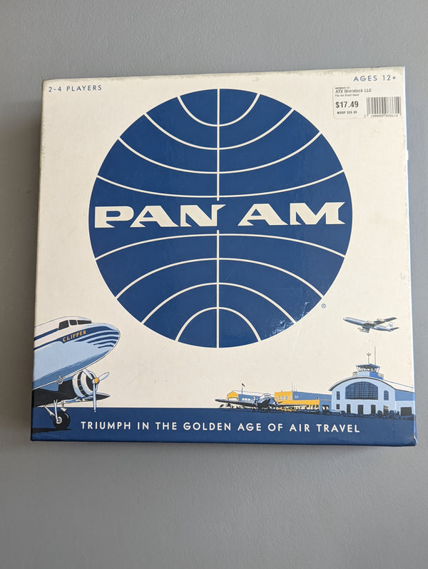 Funko Games Pan Am Board Game with Over 50 Airplane Miniatures from 4 Distinct Airline Eras.
